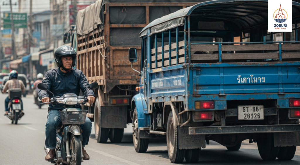 A Balanced View of Life in Surat Thani Image