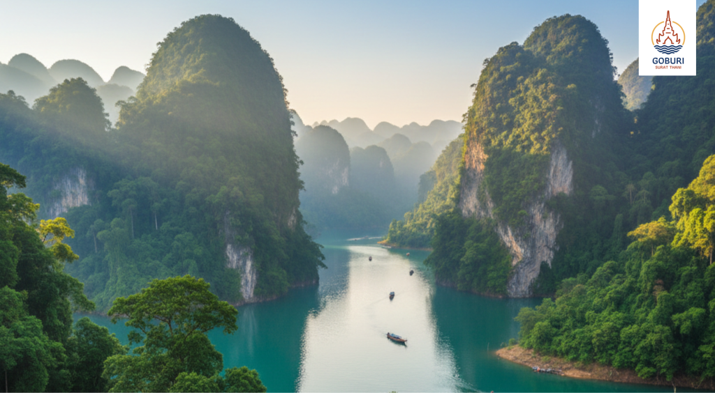 Khao Sok National Park Limestone Cliffs