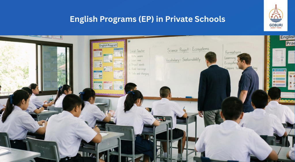 English Program in Private Schools